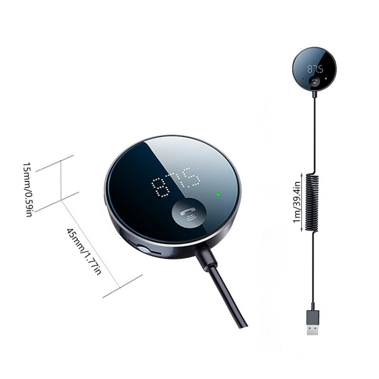 S-23 Car Bluetooth Receiver MP3 Player FM Music Transmitter - Bluetooth Car Kits by PMC TechLife | Online Shopping South Africa | PMC TechLife | Buy Now Pay Later Mobicred