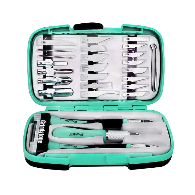 ProsKit PD-395A 30 In 1 Carved Paper Hand Carving Knife Set - free shipping - PMc TechLife - Order now!