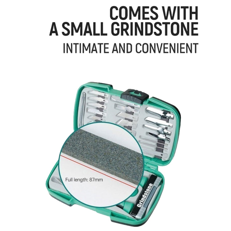 ProsKit PD-395A 30 In 1 Carved Paper Hand Carving Knife Set - free shipping - PMc TechLife - Order now!