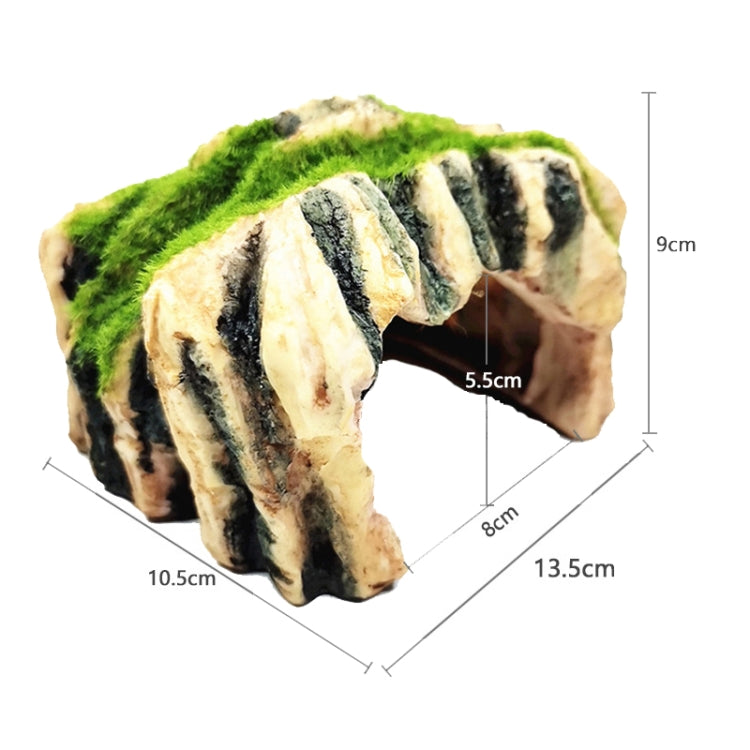 GT46 Flocked Caple Box Turtle Hiding Nest Moss Cave Turtle Cave Sunbed - Reptile Supplies by PMC TechLife | Online Shopping South Africa | PMC TechLife | Buy Now Pay Later Mobicred