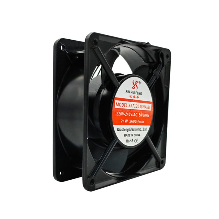 XIN RUI FENG XRF12038HASL 110V Oil Bearing 12cm Cooling Fan - free shipping - PMC TechLife - Order now!