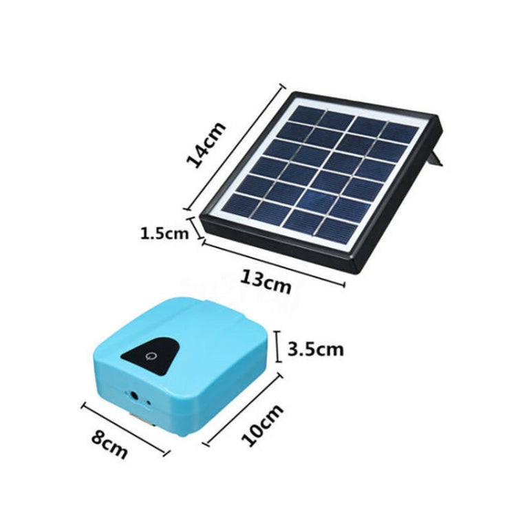 AP003 AC/DC Dual-use Aquarium Oxygen Pump Outdoor Solar Oxygen Pump for Fishing(Green) - Air Pumps by PMC TechLife | Online Shopping South Africa | PMC TechLife | Buy Now Pay Later Mobicred