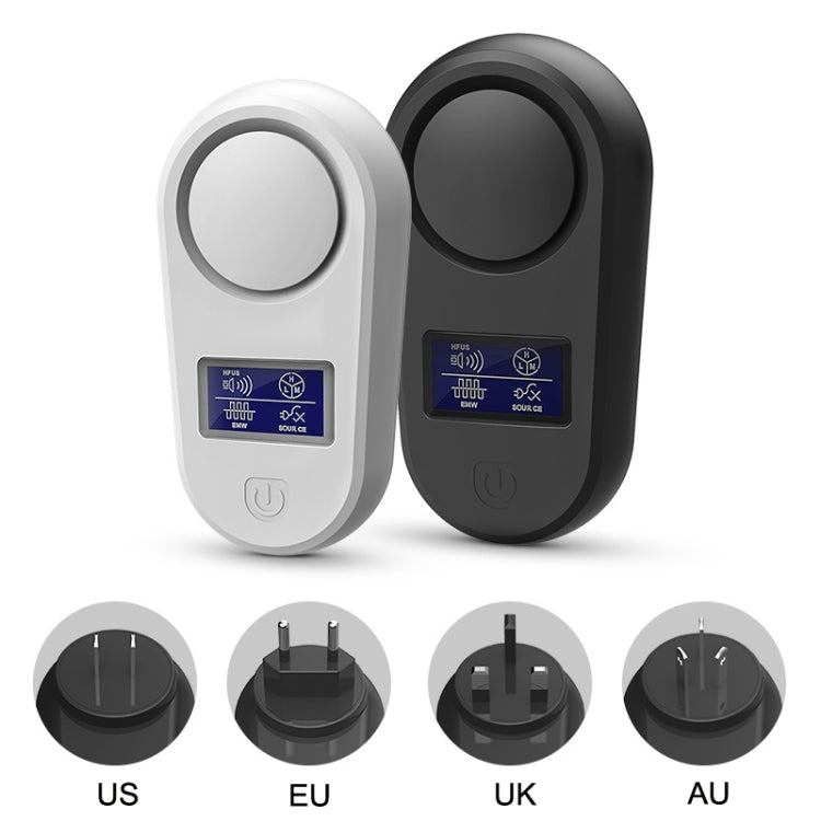 High Power Display Ultrasonic Mouse Repellent Mosquito Repellent Home Intelligent Insect Repellent AU Plug(White) - Repellents by PMC TechLife | Online Shopping South Africa | PMC TechLife | Buy Now Pay Later Mobicred