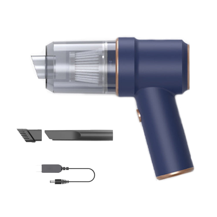 Small Wireless Charging Car Vacuum Cleaner Handheld High Power Vacuum Cleaner, Sort by color: 117C-Blue - Vacuum Cleaner by PMC TechLife | Online Shopping South Africa | PMC TechLife | Buy Now Pay Later Mobicred
