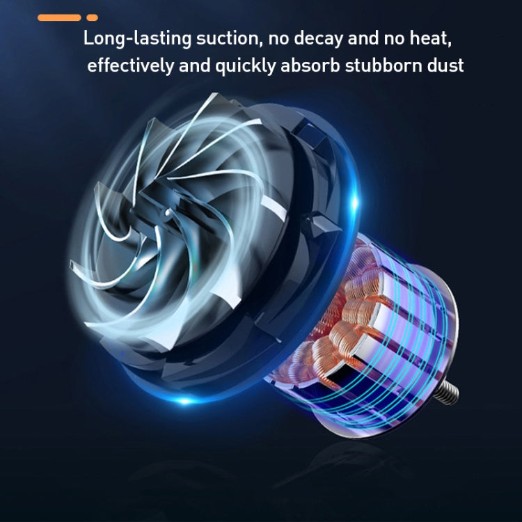 Small Wireless Charging Car Vacuum Cleaner Handheld High Power Vacuum Cleaner, Sort by color: 117C-White - Vacuum Cleaner by PMC TechLife | Online Shopping South Africa | PMC TechLife | Buy Now Pay Later Mobicred