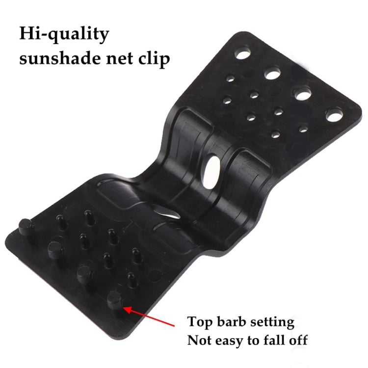 50pcs /Pack Sunshade Net Clip Garden Greenhouse Netting Shade Cloth Fastener - Garden Netting by PMC TechLife | Online Shopping South Africa | PMC TechLife | Buy Now Pay Later Mobicred