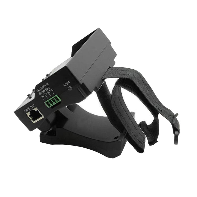 JSK-4300B 4.3 inch Handheld 12V Output Network Cable Monitoring Tester(With AU Plug Power Adapter) - Other Tools by PMC TechLife | Online Shopping South Africa | PMC TechLife