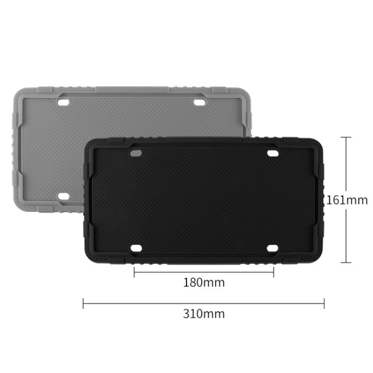 For North American Models Silicone License Plate Frame, Specification: Screw Accessories - License Plate Covers & Frames by PMC TechLife | Online Shopping South Africa | PMC TechLife | Buy Now Pay Later Mobicred