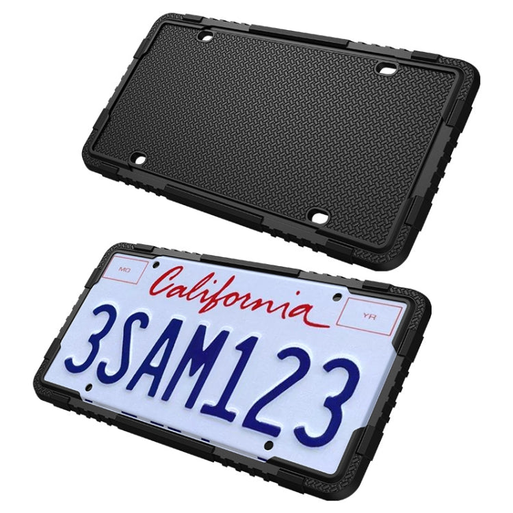 For North American Models Silicone License Plate Frame, Specification: Screw Accessories - License Plate Covers & Frames by PMC TechLife | Online Shopping South Africa | PMC TechLife | Buy Now Pay Later Mobicred