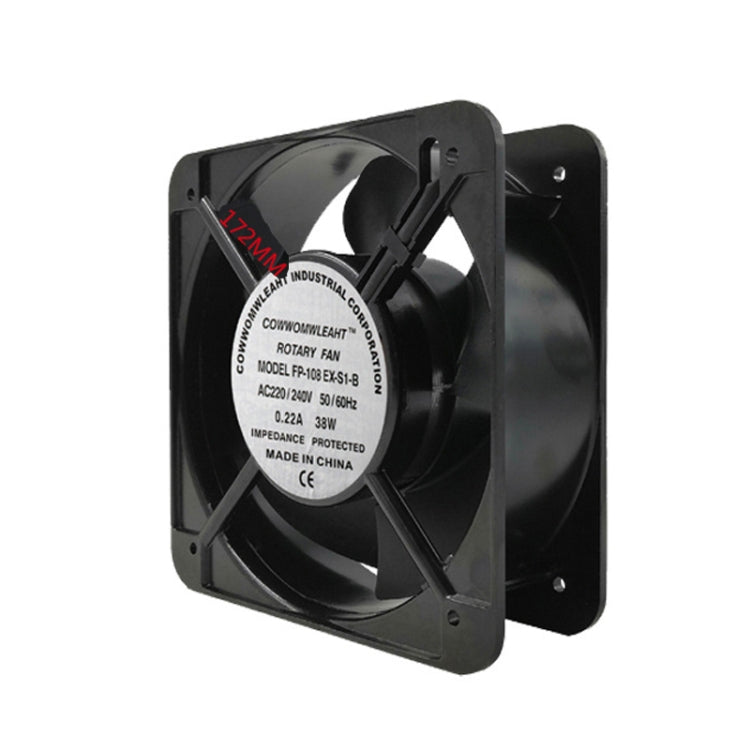 220V 38W 15cm Roller Chassis Electrical Cabinet Shaft Oil Bearing Fan - free shipping - PMC TechLife - Order now!