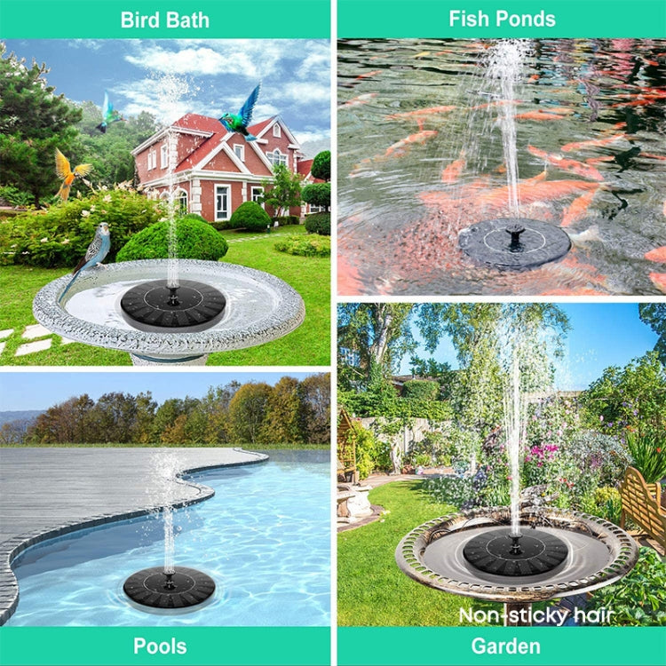 16cm  Solar Water Fountain Pool Outdoor Bird Bath Solar Powered Fountain Floating Water - free shipping - PMC TechLife - Order now!