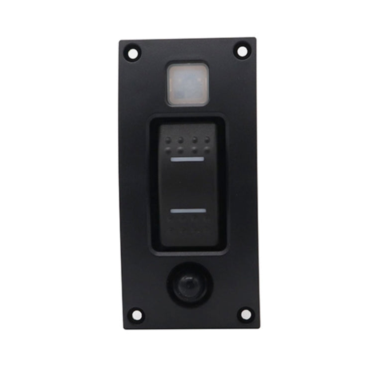 Marine Self-Locking Resetting Switch With Overload Protection Indicator Light ON-OFF-ON 3 Switch - Marine Accessories & Parts by PMC TechLife | Online Shopping South Africa | PMC TechLife | Buy Now Pay Later Mobicred