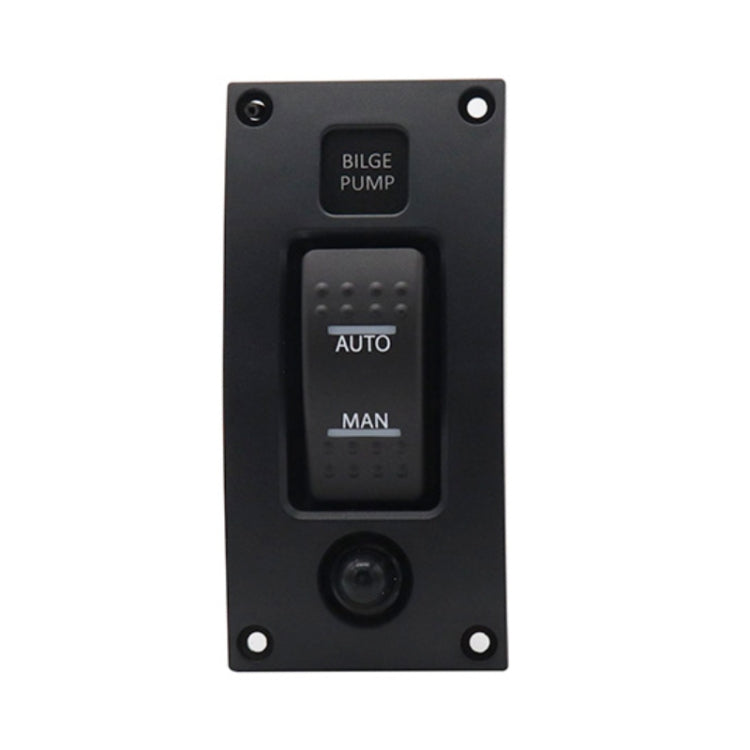 Marine Self-Locking Resetting Switch With Overload Protection Indicator Light ON-OFF-ON 3 Switch (Printed) - Marine Accessories & Parts by PMC TechLife | Online Shopping South Africa | PMC TechLife | Buy Now Pay Later Mobicred