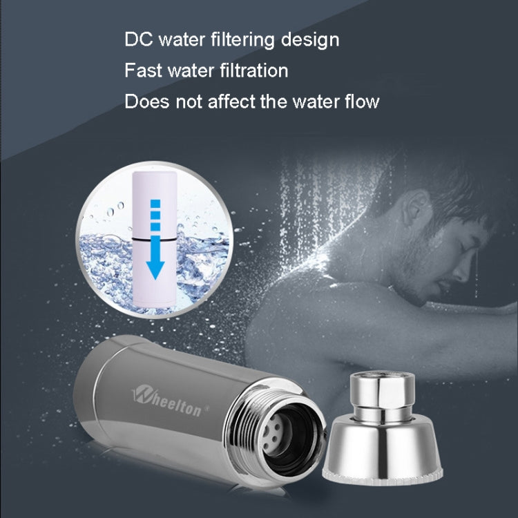 WHEELTON WHT-301 Home Bathing Water Purifier Bathroom Shower Filter - free shipping - PMc TechLife - Order now!