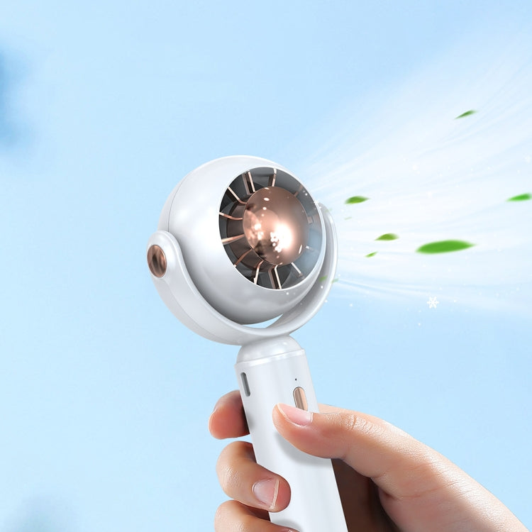 YL-005 Small Outdoor Handheld Fan with Carabiner Desktop Portable Mini Fan(Green) - Electric Fans by PMC TechLife | Online Shopping South Africa | PMC TechLife | Buy Now Pay Later Mobicred