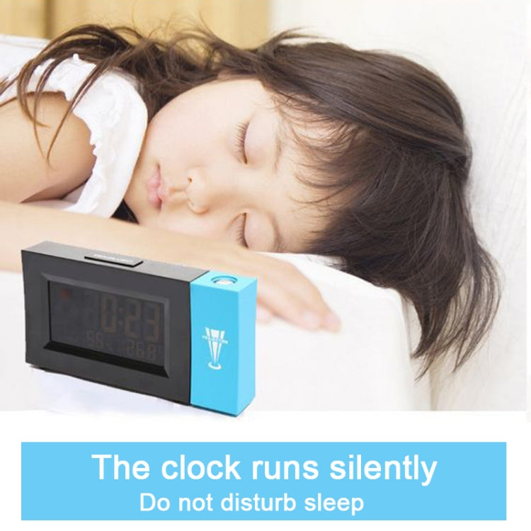 8290 Electronic Colour Screen Weather Clock Weather Forecast Projection Clock Rotatable Digital Clock With USB Cable - Novelty Clock by PMc TechLife | Online Shopping South Africa | PMc TechLife | Buy Now Pay Later Mobicred