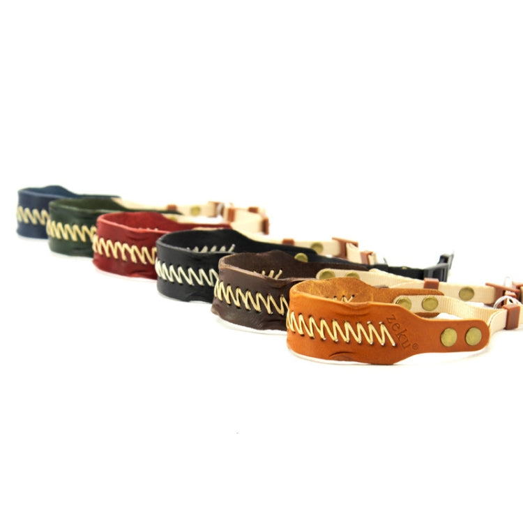 Zeku Retro Leather SLR Wristband Anti-drop Camera Wrist Strap without Camera(Brown) - Camera Strap by PMC TechLife | Online Shopping South Africa | PMC TechLife | Buy Now Pay Later Mobicred