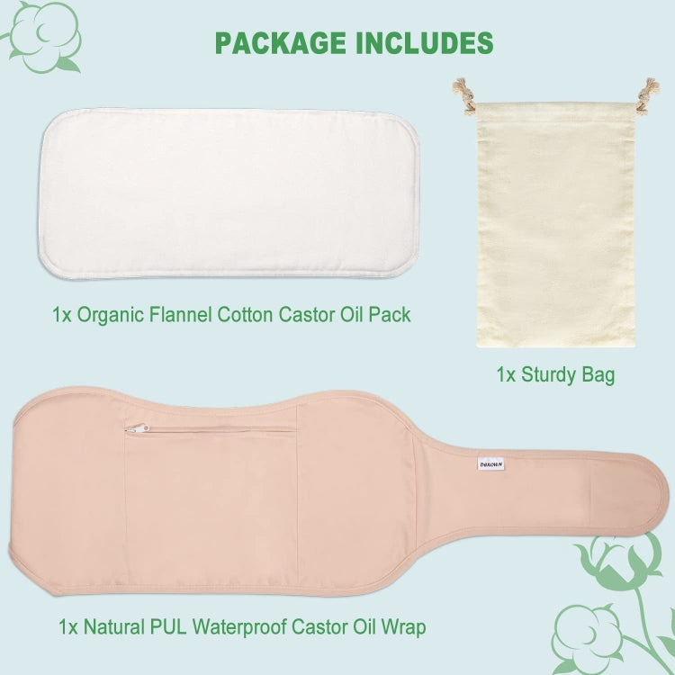 Waist+Neck Support Leak-proof Care Aid Package Sleep Conditioning Aids(Khaki) - free shipping - PMC TechLife - Order now!