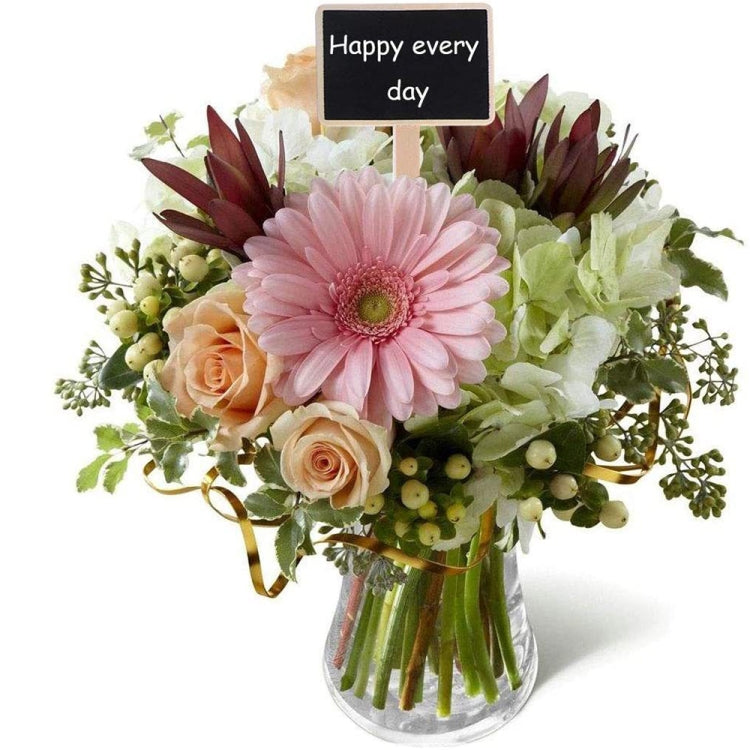 ZX507 10pcs Wooden Plug-in DIY Message Board Mini Plant Name Tags Desktop Display Board(24cm Length) - Message Boards by PMC TechLife | Online Shopping South Africa | PMC TechLife