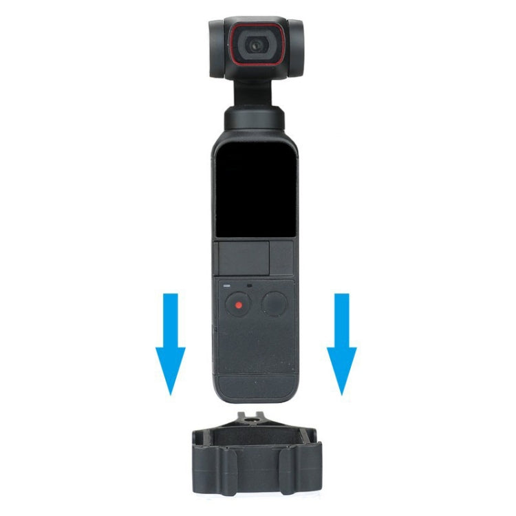 Bracket+Adapter RCSTQ for DJI Pocket 2 Expansion Adapter Holder Camera Fixed Connection Accessories - Mount & Holder by RCSTQ | Online Shopping South Africa | PMC TechLife | Buy Now Pay Later Mobicred