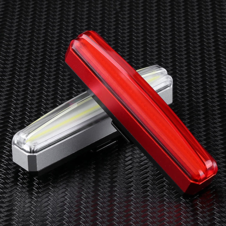 Bicycle Tail Light USB Rechargeable Waterproof Night Riding Warning Light(Red) - Taillights by PMC TechLife | Online Shopping South Africa | PMC TechLife | Buy Now Pay Later Mobicred