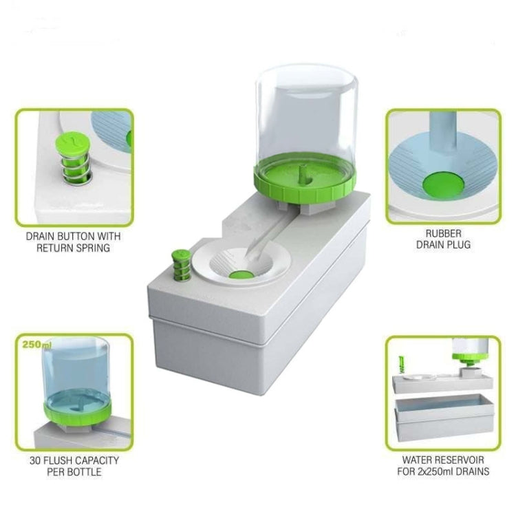 Oil Painting Brush Cleaner Tool with Water Container Paint Pen Washer GEN 1 Pink - Art Supplies by PMC TechLife | Online Shopping South Africa | PMC TechLife