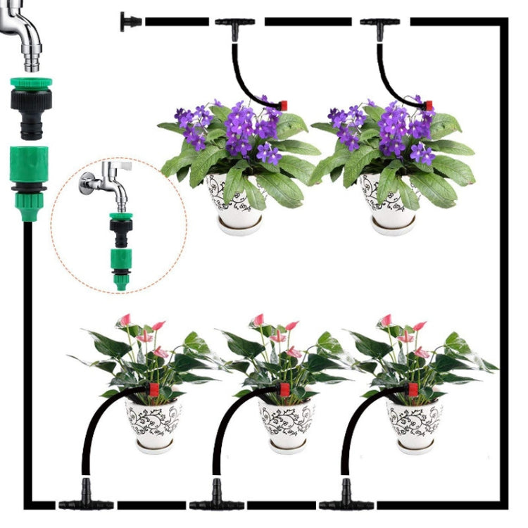 25m Kit Hose Drip Irrigation System Plant Watering Set 360 Degree Adjustable Drippers - Watering & Irrigation by PMc TechLife | Online Shopping South Africa | PMc TechLife | Buy Now Pay Later Mobicred