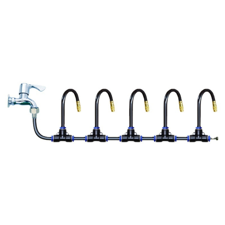 25m Kit Brass Misting Nozzles Bend Arbitrarily Atomized Sprayer Garden Irrigation - Watering & Irrigation by PMc TechLife | Online Shopping South Africa | PMc TechLife | Buy Now Pay Later Mobicred