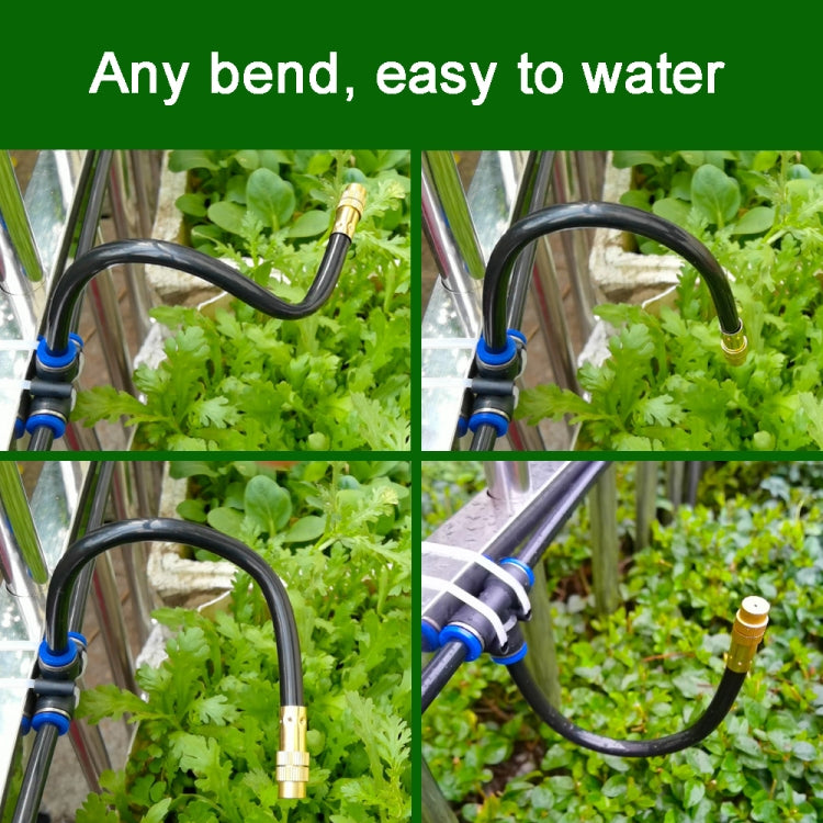 20m Kit Brass Misting Nozzles Bend Arbitrarily Atomized Sprayer Garden Irrigation - Watering & Irrigation by PMc TechLife | Online Shopping South Africa | PMc TechLife | Buy Now Pay Later Mobicred