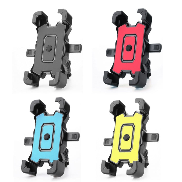 Electric Bike Motorcycle Bicycle Riding Shockproof Navigation Bracket, Color: Yellow For Handlebar - Holders by PMC TechLife | Online Shopping South Africa | PMC TechLife | Buy Now Pay Later Mobicred