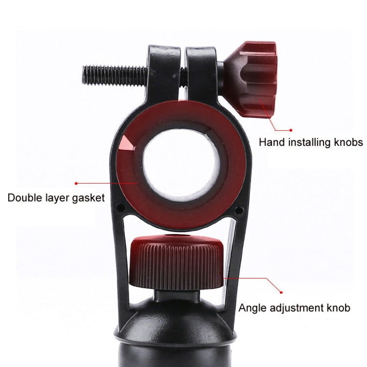 Electric Bike Motorcycle Bicycle Riding Shockproof Navigation Bracket, Color: Blue For Rearview Mirror - free shipping - PMC TechLife - Order now!