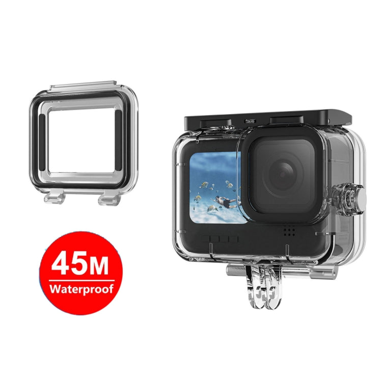 For GoPro Hero11 Black / HERO10 Black / HERO9 Black TELESIN Waterproof Case Full Scene Anti-Fog Underwater Diving Housing - free shipping - PMC TechLife - Order now!
