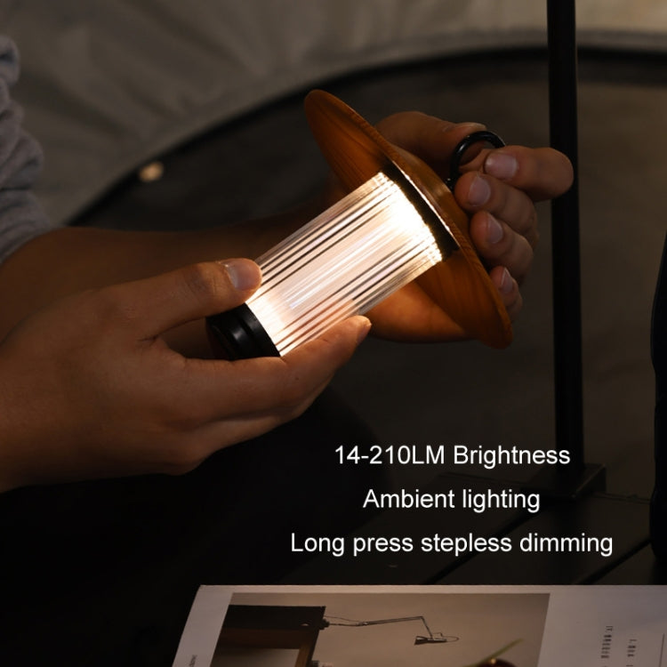Outdoor Lighting Super Long Battery Life Portable Tent Light, Color: Set Rubber Wood Color - Camping Lighting by PMc TechLife | Online Shopping South Africa | PMc TechLife | Buy Now Pay Later Mobicred