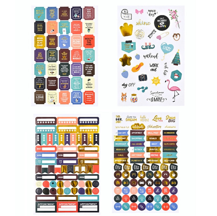 A6 Leopard Print Cash Budget Notebook  Loose Leaf Financial Management Notepad(Blue) - Notebooks by PMc TechLife | Online Shopping South Africa | PMc TechLife | Buy Now Pay Later Mobicred