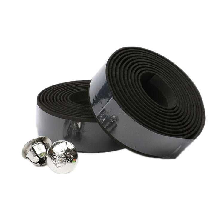 Camouflage Bicycle Curved Handlebar Straps(Pure Black) - Decorative Accessories by PMC TechLife | Online Shopping South Africa | PMC TechLife | Buy Now Pay Later Mobicred