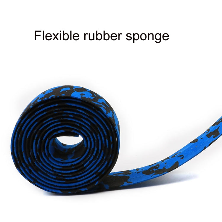 Camouflage Bicycle Curved Handlebar Straps(Blue Black) - Decorative Accessories by PMC TechLife | Online Shopping South Africa | PMC TechLife | Buy Now Pay Later Mobicred