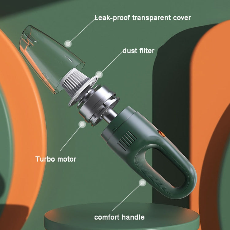 SUITU ST-6612C 5000pa 120W Wireless Car Vacuum Cleaner Handheld High Power Dust Suction Machine(Black) - Vacuum Cleaner by SUITU | Online Shopping South Africa | PMC TechLife | Buy Now Pay Later Mobicred