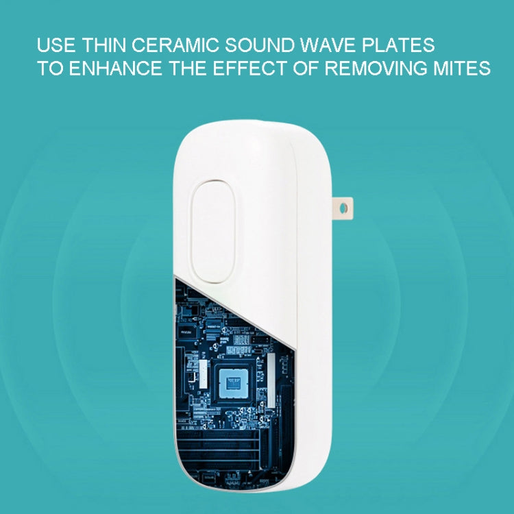 ZCC01 Ultrasonic Mosquito Repellent Mouse Repellent Mite Removal Instrument US Plug(White) - Repellents by PMC TechLife | Online Shopping South Africa | PMC TechLife | Buy Now Pay Later Mobicred