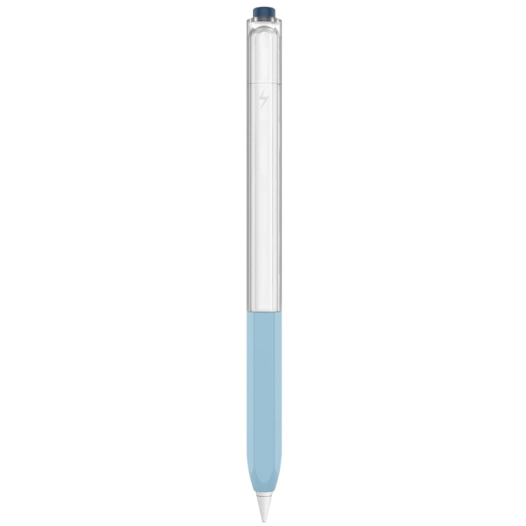 For Apple Pencil 2 AhaStyle PT-LC05 Jelly Style Translucent Silicone Protective Pen Case(Blue) - free shipping - PMC TechLife - Order now!