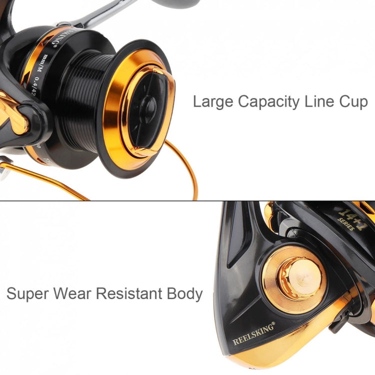 TF8000 Long-distance Casting Reel Large Gapless Sea Rod Fishing Reel Spinning Reel - free shipping - PMC TechLife - Order now!