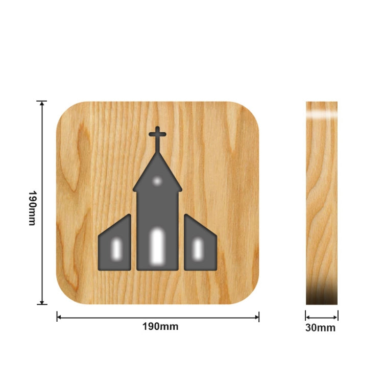 FS-T2242W  3D Solid Wood Carving Decorative Desk Lamp USB Night Light(Warm White) - Novelty Lighting by PMC TechLife | Online Shopping South Africa | PMC TechLife | Buy Now Pay Later Mobicred