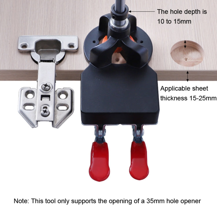8 In 1 Aluminum Alloy 35mm Hinge Opener Hinge Punch Positioning Tool - Others by PMC TechLife | Online Shopping South Africa | PMC TechLife