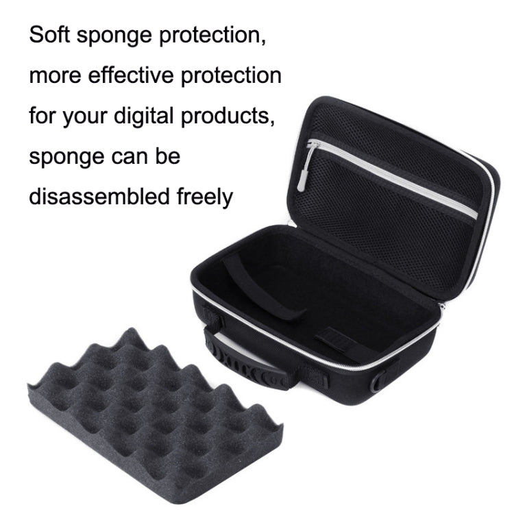 GH1365 Small Multifunction 3.5 Inch Mobile Hard Disk Bag Photo Printer Bag EVA Shots VR Drone Storage Bag - Hard Drive Bags & Cases by PMC TechLife | Online Shopping South Africa | PMC TechLife | Buy Now Pay Later Mobicred