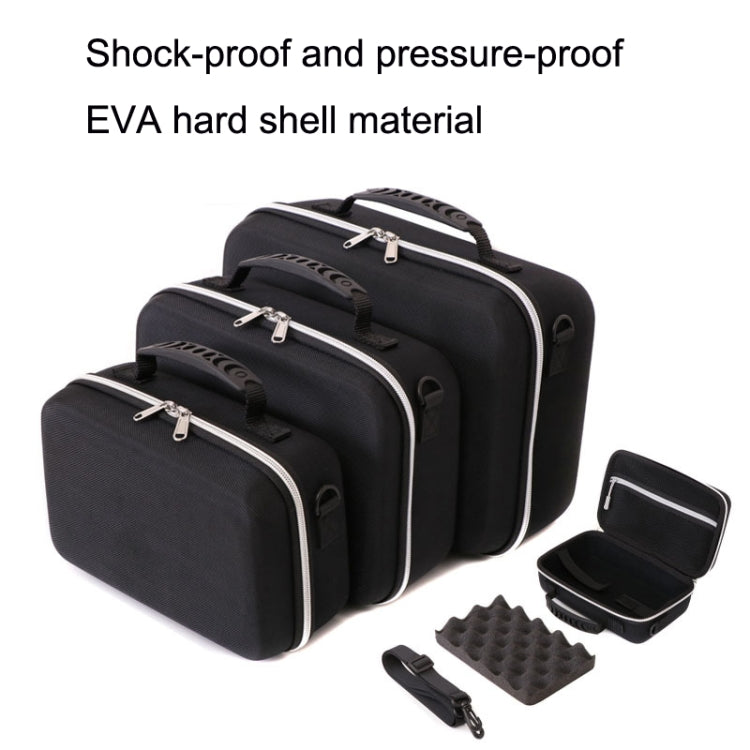 GH1365 Large Multifunction 3.5 Inch Mobile Hard Disk Bag Photo Printer Bag EVA Shots VR Drone Storage Bag - Hard Drive Bags & Cases by PMC TechLife | Online Shopping South Africa | PMC TechLife | Buy Now Pay Later Mobicred