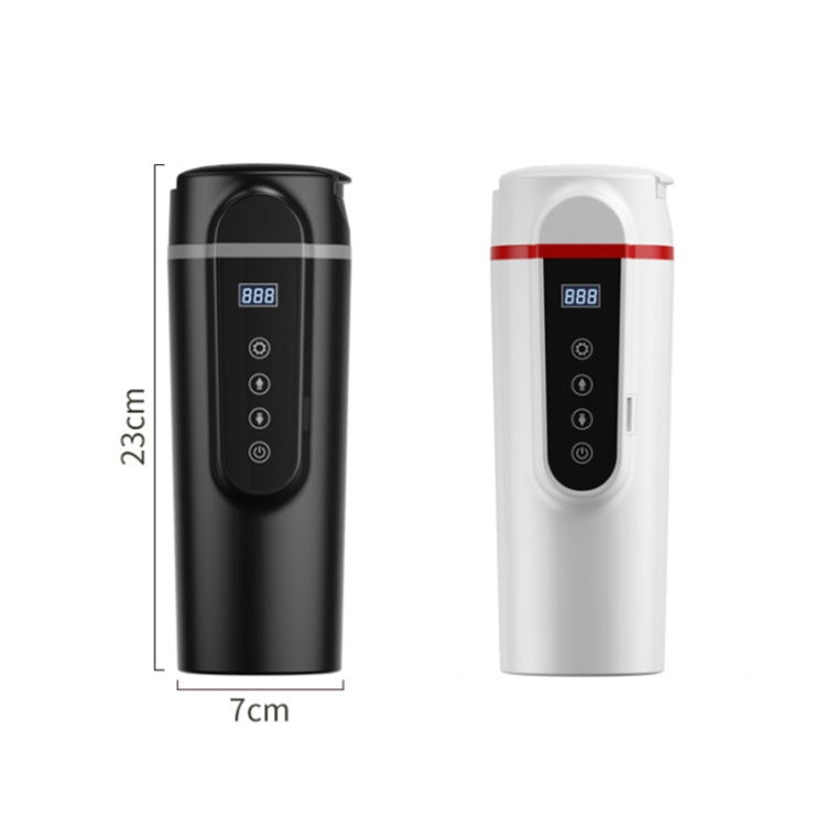 SUITU  HQ-3900 24V/12V Car/Truck Heated Coffee Mug Smart Mug,Spec: Small Screen Black - free shipping - PMC TechLife - Order now!
