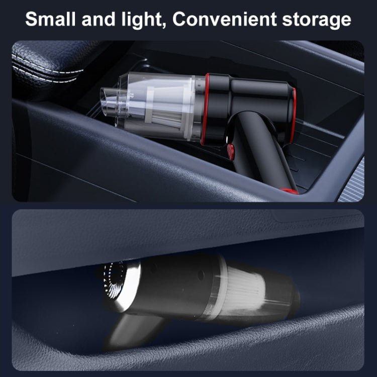SUITU  ST-6638 Car Wireless Vacuum Cleaner Suction and Blower Integrated With Light ,Spec: Luxury  Type-A Charge - Vacuum Cleaner by SUITU | Online Shopping South Africa | PMC TechLife | Buy Now Pay Later Mobicred
