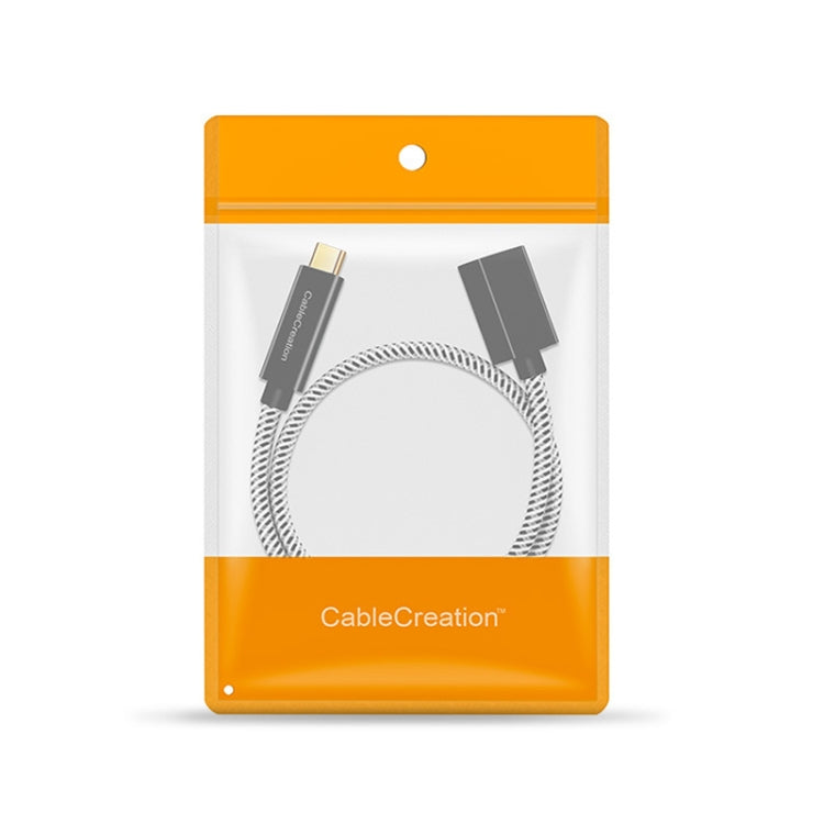 CC0316 1m Type-C / USB-C Male to Female Extension Cable Computer Phone Charging Cable(Black) - Cable & Adapters by PMC TechLife | Online Shopping South Africa | PMC TechLife | Buy Now Pay Later Mobicred