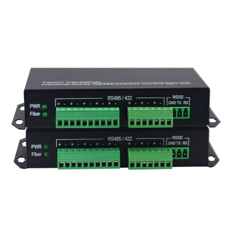 1pair YH-VD48508 SC 8-way Bidirectional Data Network Optical Transceiver Fiber Optic Transceiver(Black) - Fiber Receiver by PMC Jewellery | Online Shopping South Africa | PMC Jewellery | Buy Now Pay Later Mobicred