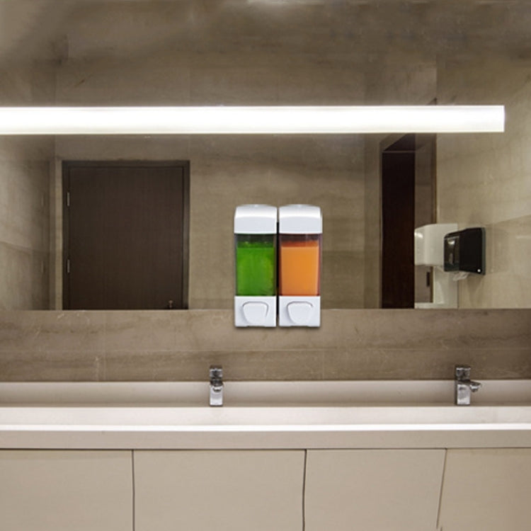 Three Head Wall Mounted Manual Press Soap Dispenser Shampoo Bottle Hand Wash Body Wash Dispenser, Color: Gold - Soap Dispenser by PMc TechLife | Online Shopping South Africa | PMc TechLife | Buy Now Pay Later Mobicred