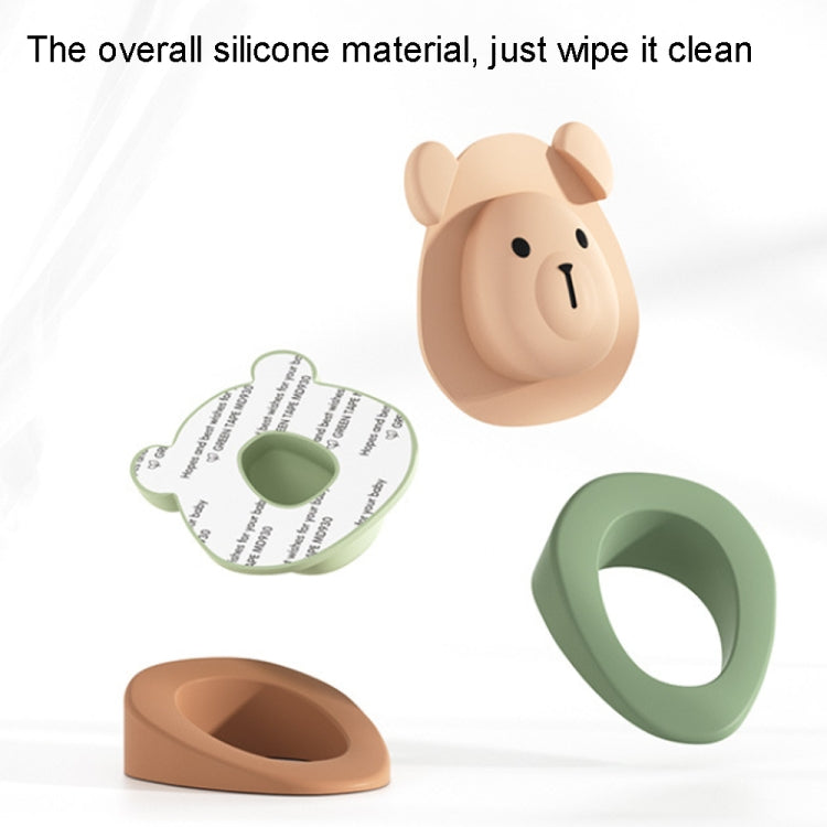 Cartoon Silicone Door Stopper Anti-Collision Door Blocker(Coffee) - Crash Pads by PMC TechLife | Online Shopping South Africa | PMC TechLife | Buy Now Pay Later Mobicred